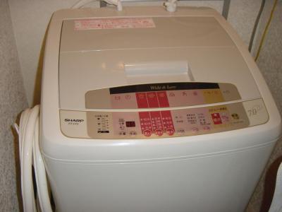 2004年撮影の洗濯機