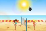 爆弾ボールでビーチバレー★Boom Boom Volleyball