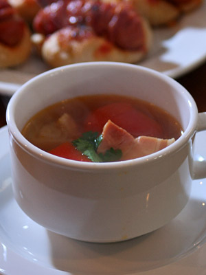 Zuppa di Pancetta ベーコンのスープ