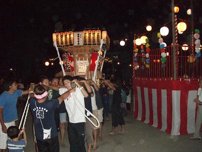 2008年　茅ヶ崎・今宿　松尾大神盆踊り１