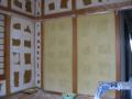 埼玉県所沢市　中古一戸建て　和室　壁紙クロス下地処理　仕上げパテ作業中