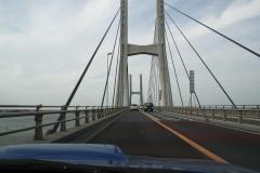 銚子大橋を渡って茨城へ