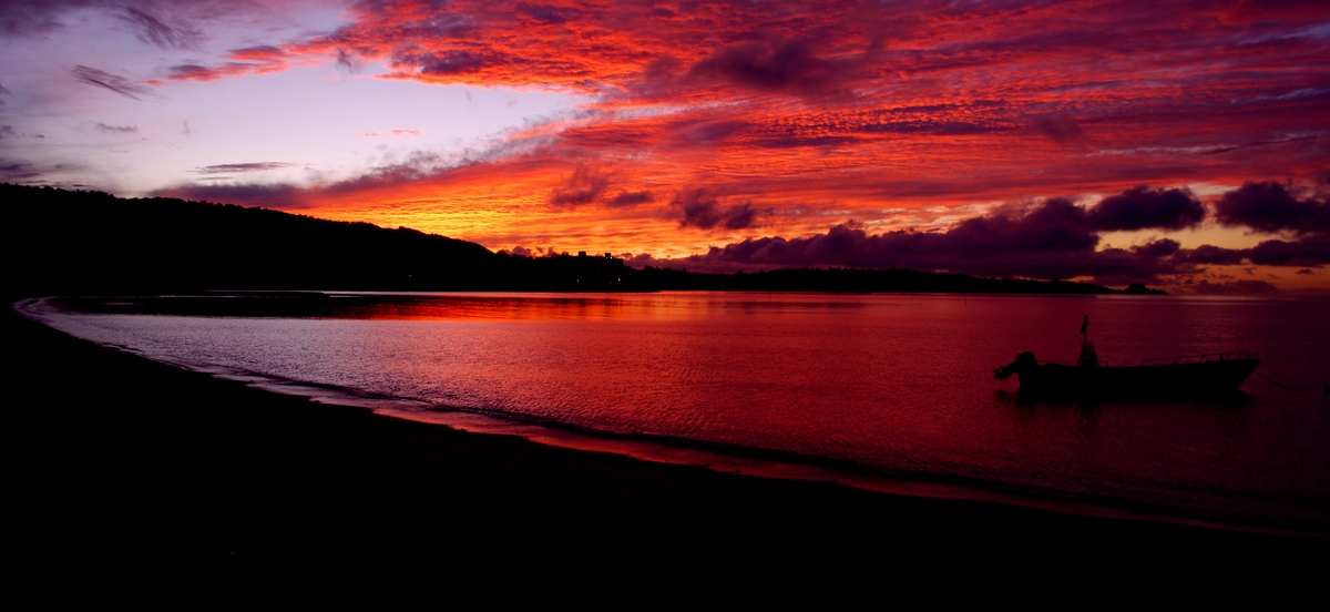 夕日の写真 海 写真 水中写真 無料壁紙 フリー素材屋さん